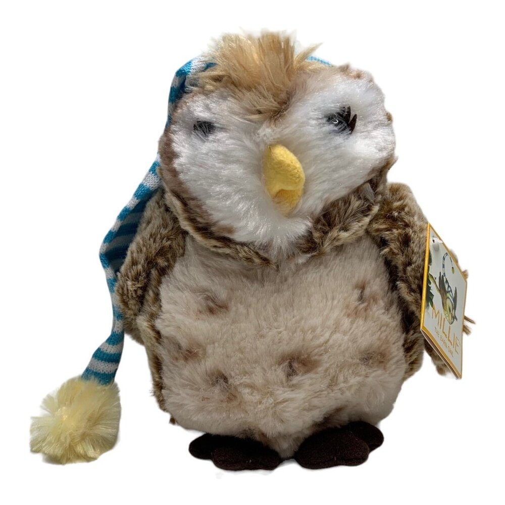 Douglas The Cuddle Toy Millie The Barn Owl Beanbag Plush Animal Stuffed Toy
